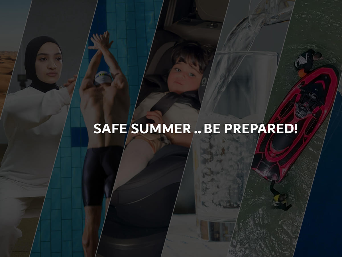 This year’s campaign covers a wide range of key topics related to staying safe in hot weather conditions.