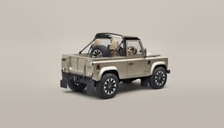 Land Rover classic defender V8 soft top: Iconic off-road legend reborn with modern power