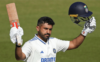 Karun Nair’s 204 leads India A’s run-fest against England Lions