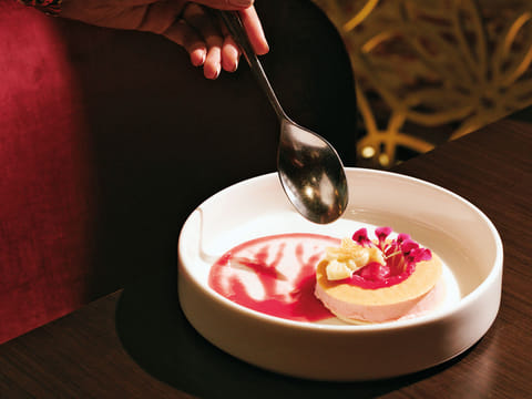 Menus at Kinara and
JA The Resorts are
precisely designed