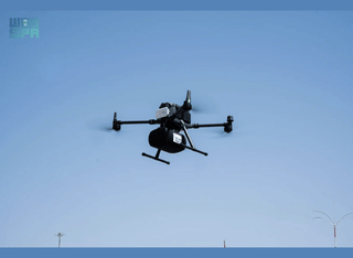 Saudi Arabia uses drones and helicopters for rapid medical deliveries during Hajj