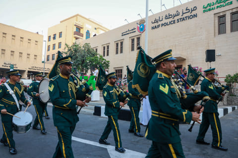 Dubai Police commemorate 69 years with Naif parade celebrating community and tradition