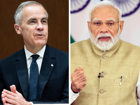 Mark Carney and Modi. Despite the diplomatic chill, channels of communication have remained open.