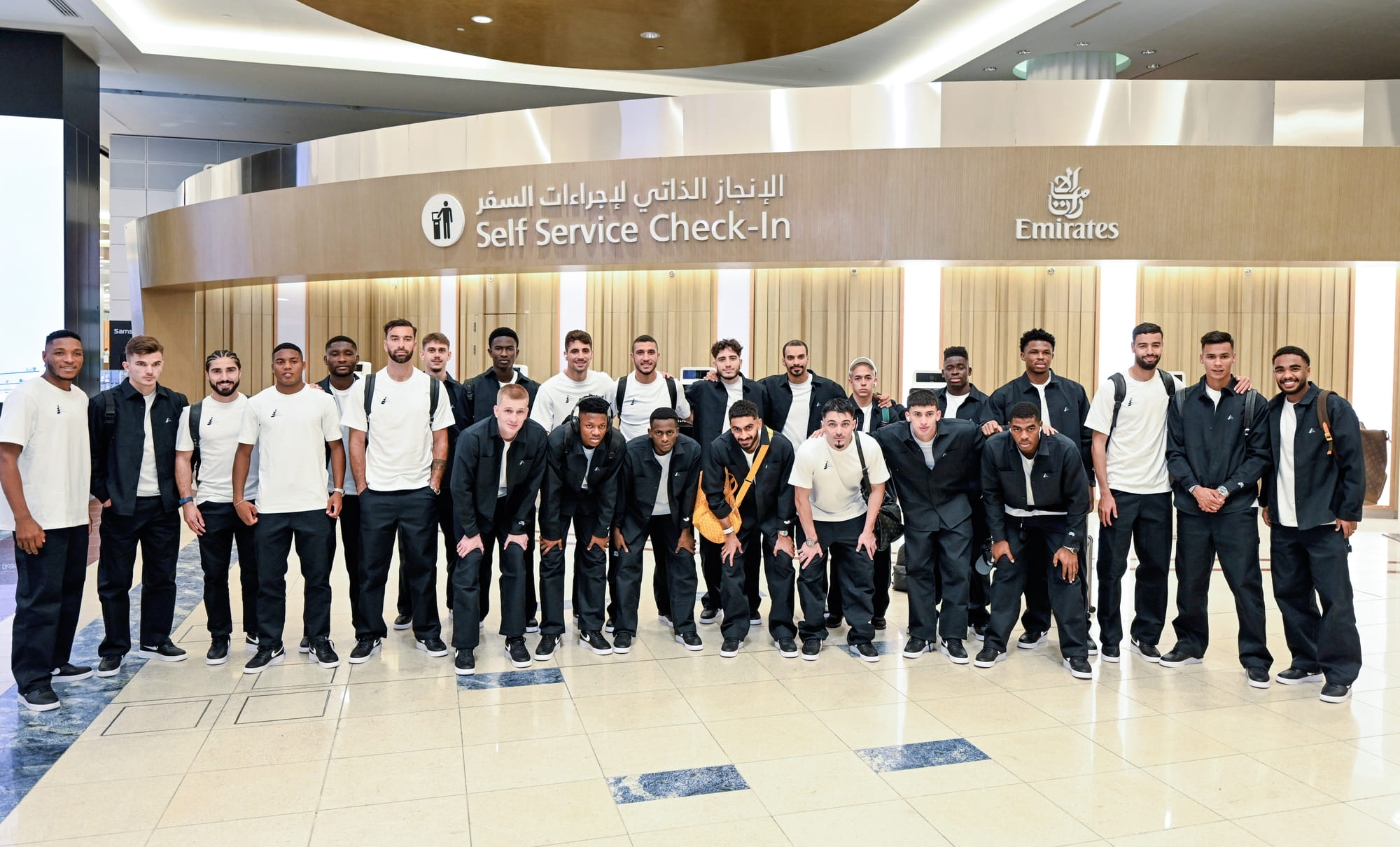 Al Ain team members depart for the Fifa Club World Cup, to be held in US from June 14.