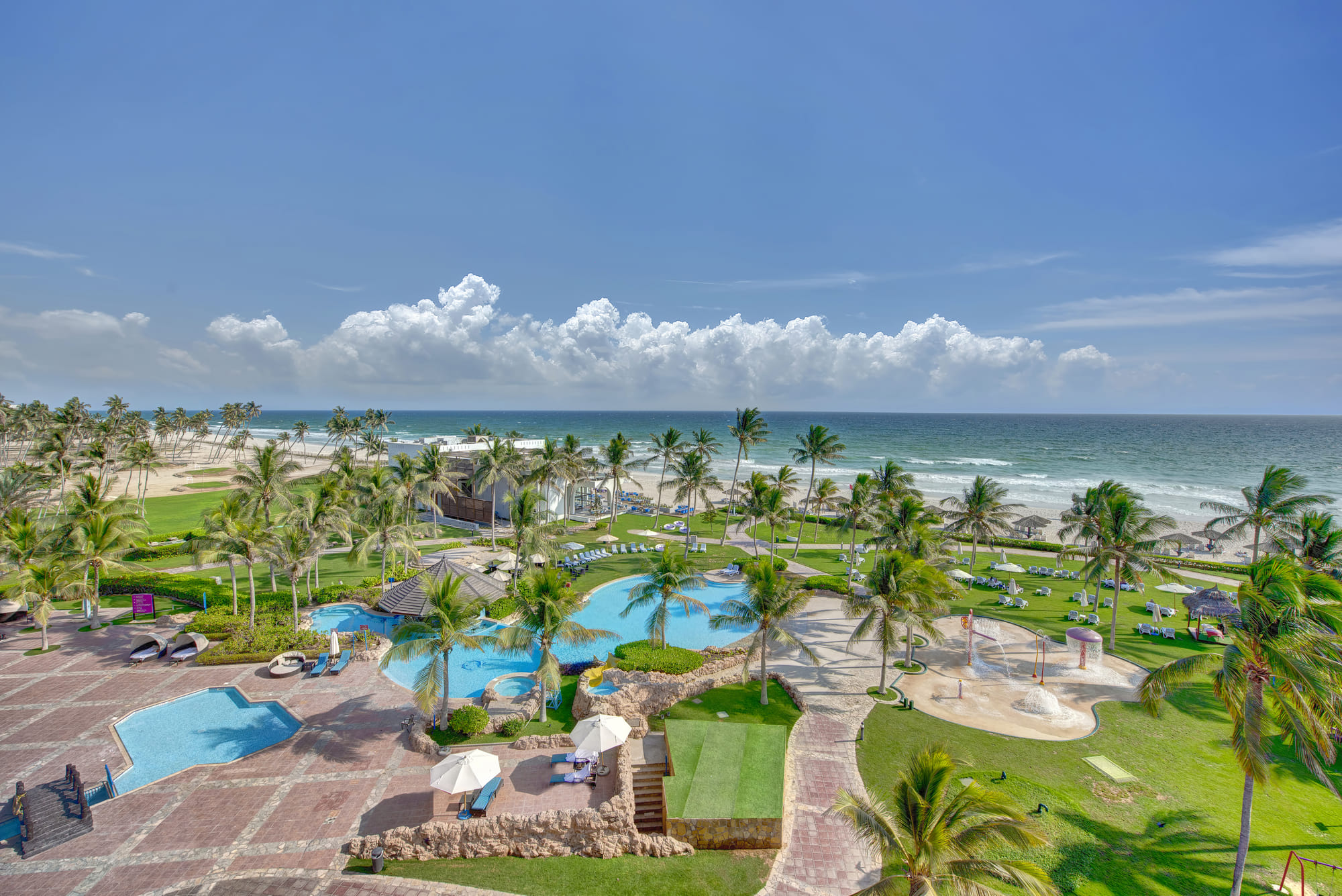 Set on the pristine coastline of Dhofar, Crowne Plaza Salalah is the go-to destination for Gulf families seeking monsoon escapes during the Khareef season