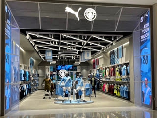 Manchester City and PUMA unveil new flagship store in Dubai Mall