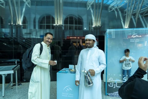 Sharjah Airport brings festive spirit to terminals for Eid Al Adha travellers