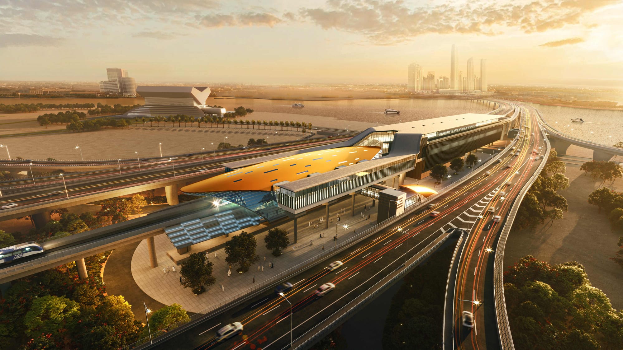 Dubai Metro blue line