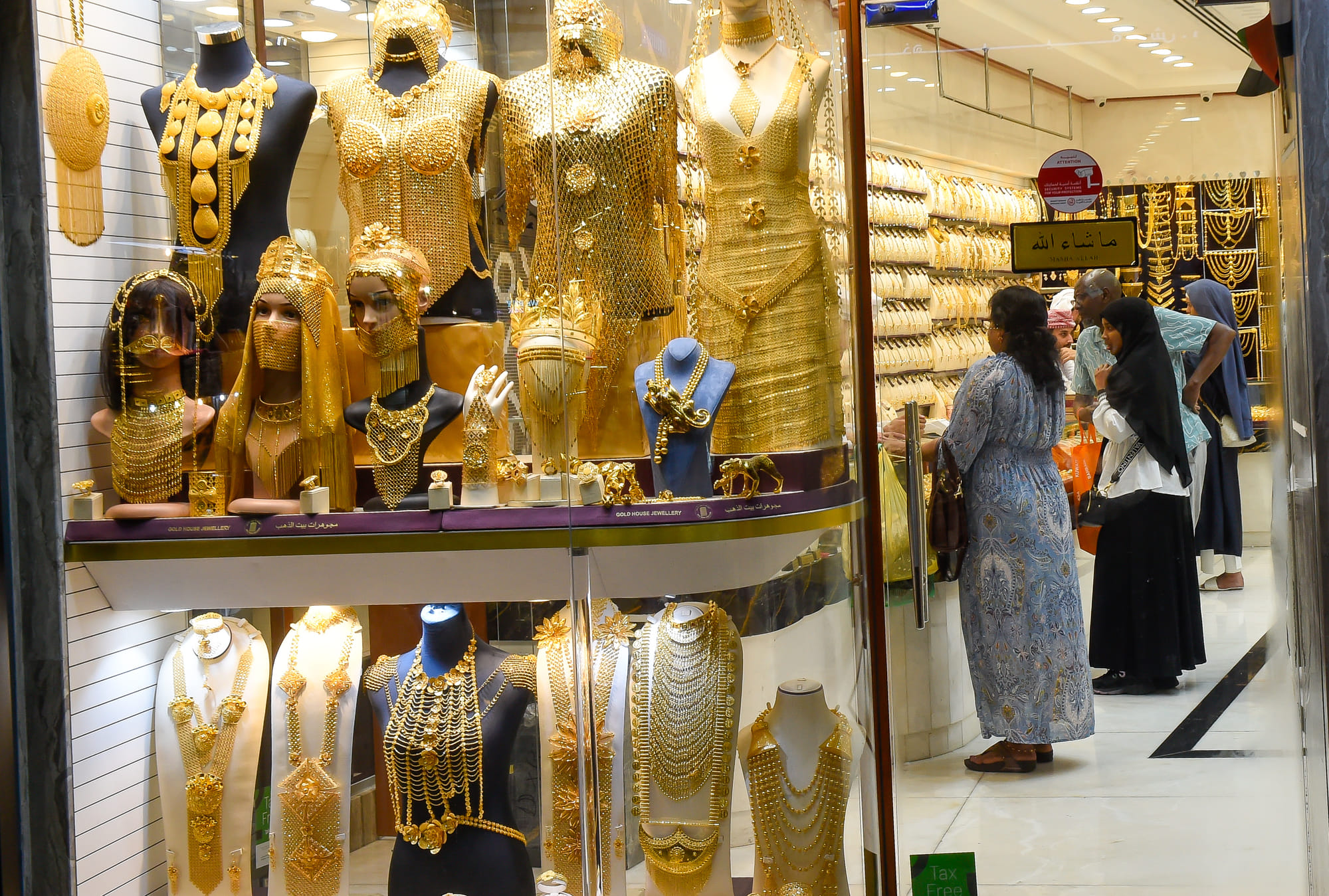 Gold souq in Deira.