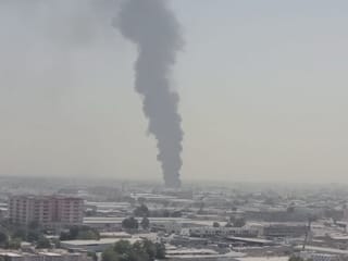Fire erupts in Sharjah warehouses containing furniture and car spare parts, no injuries reported