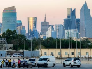 Doha , Qatar skyline