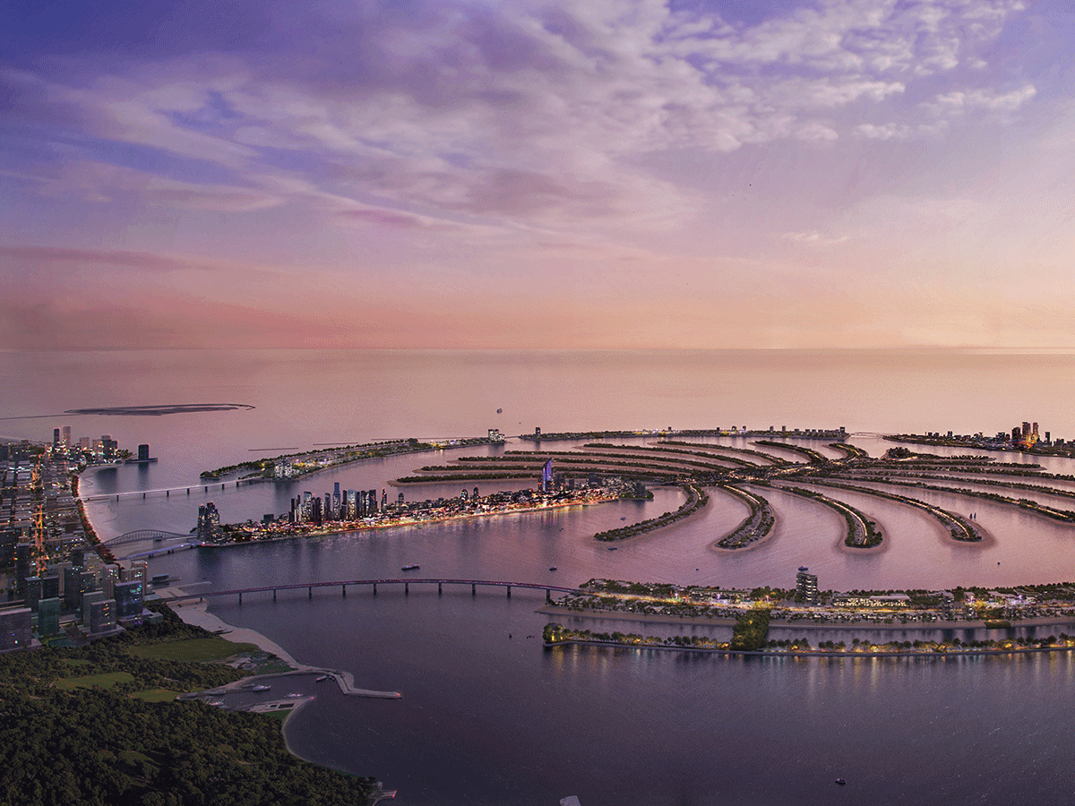 The Palm Jebel Ali is emerging as a major investment destination for luxury homes in Dubai. 