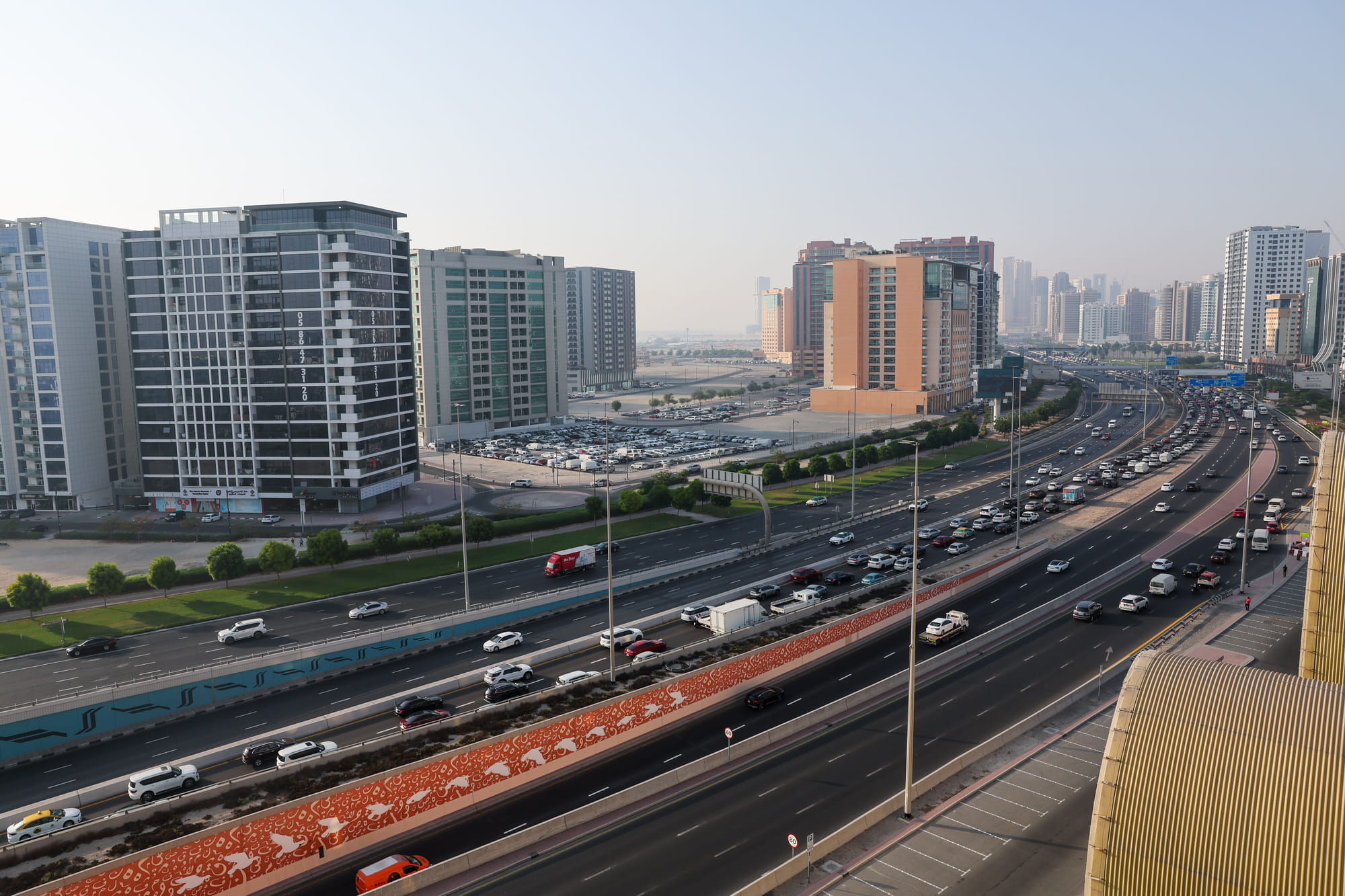 Dubai Sharjah highway / al ittihad road / Dubai traffic