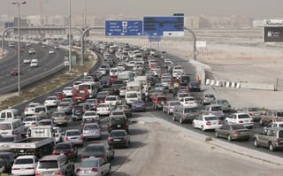 Dubai-Sharjah routes hit by heavy morning traffic delays