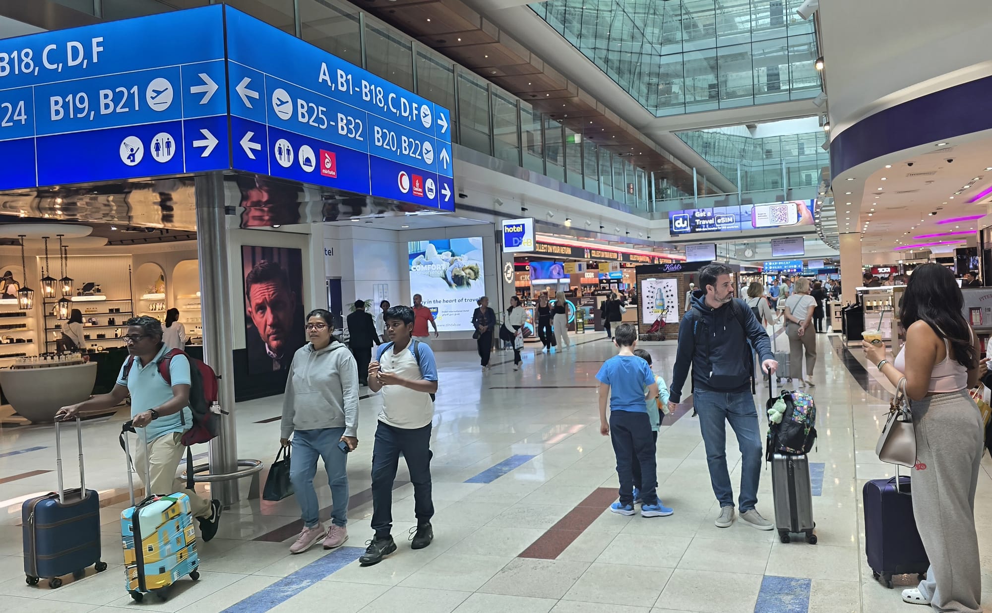 Stock Dubai Airport