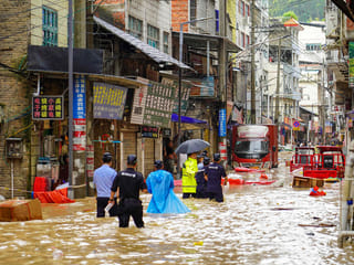 Over 80,000 people flee severe flooding in southwest China