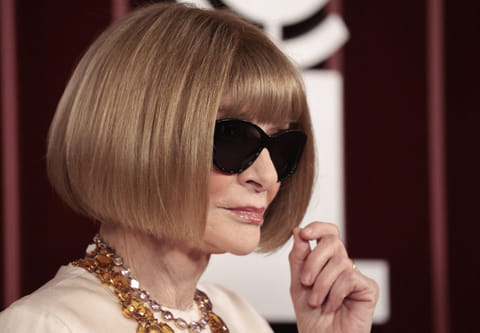 Vogue Editor-in-Chief Anna Wintour attends the 78th Tony Awards at Radio City Music Hall in New York on June 8, 2025.