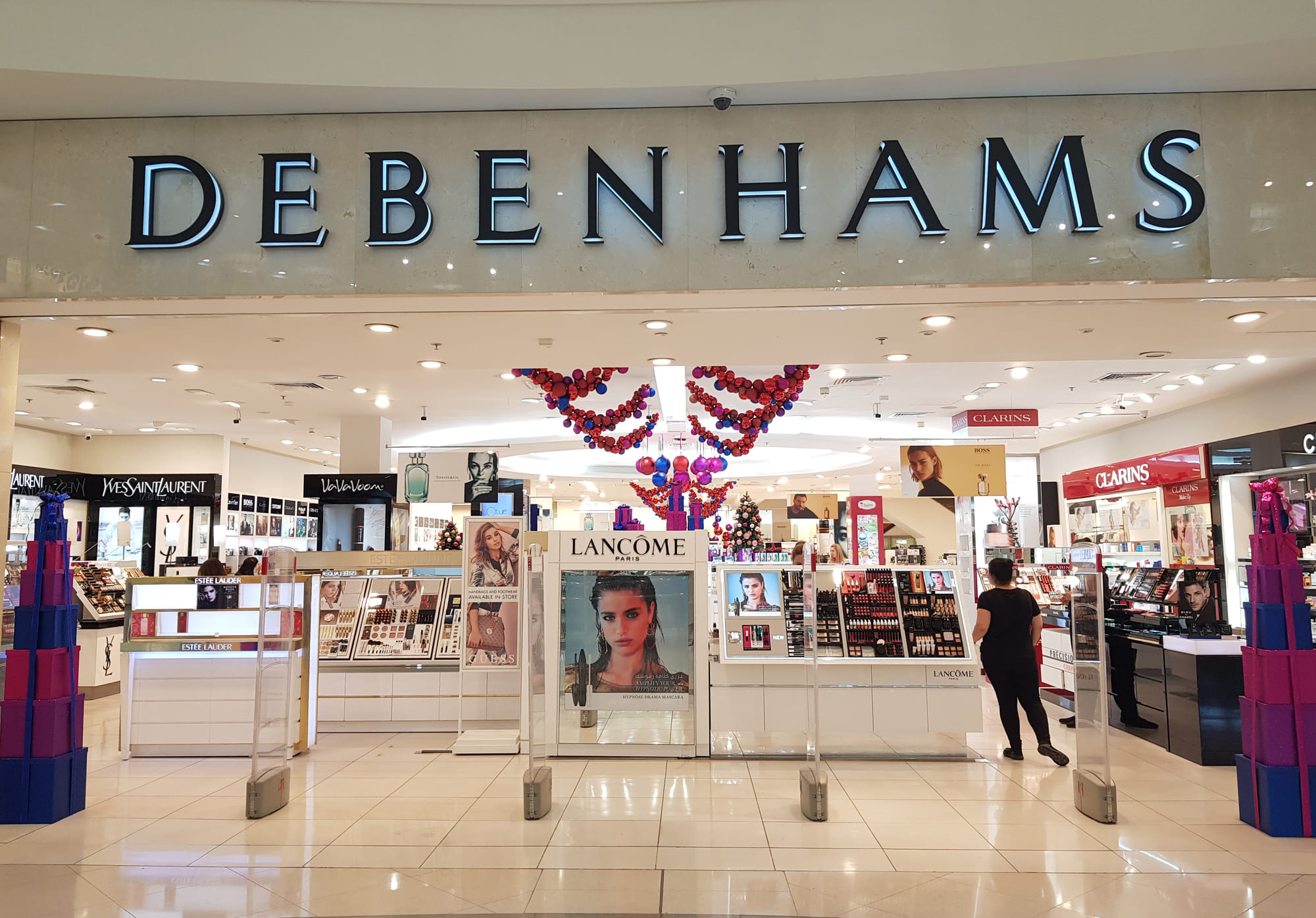 Debenhams store.