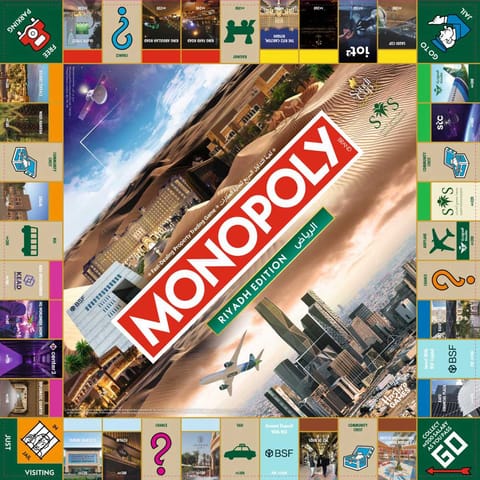 The 'Riyadh Monopoly' board game is another chance for the Saudi metropolis to showcase its key landmarks..