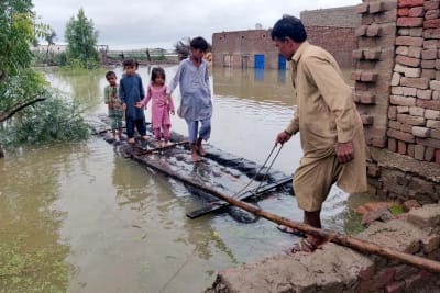 Fourteen of the victims were swept away in a flash flood in the Swat Valley last week, local media reported.