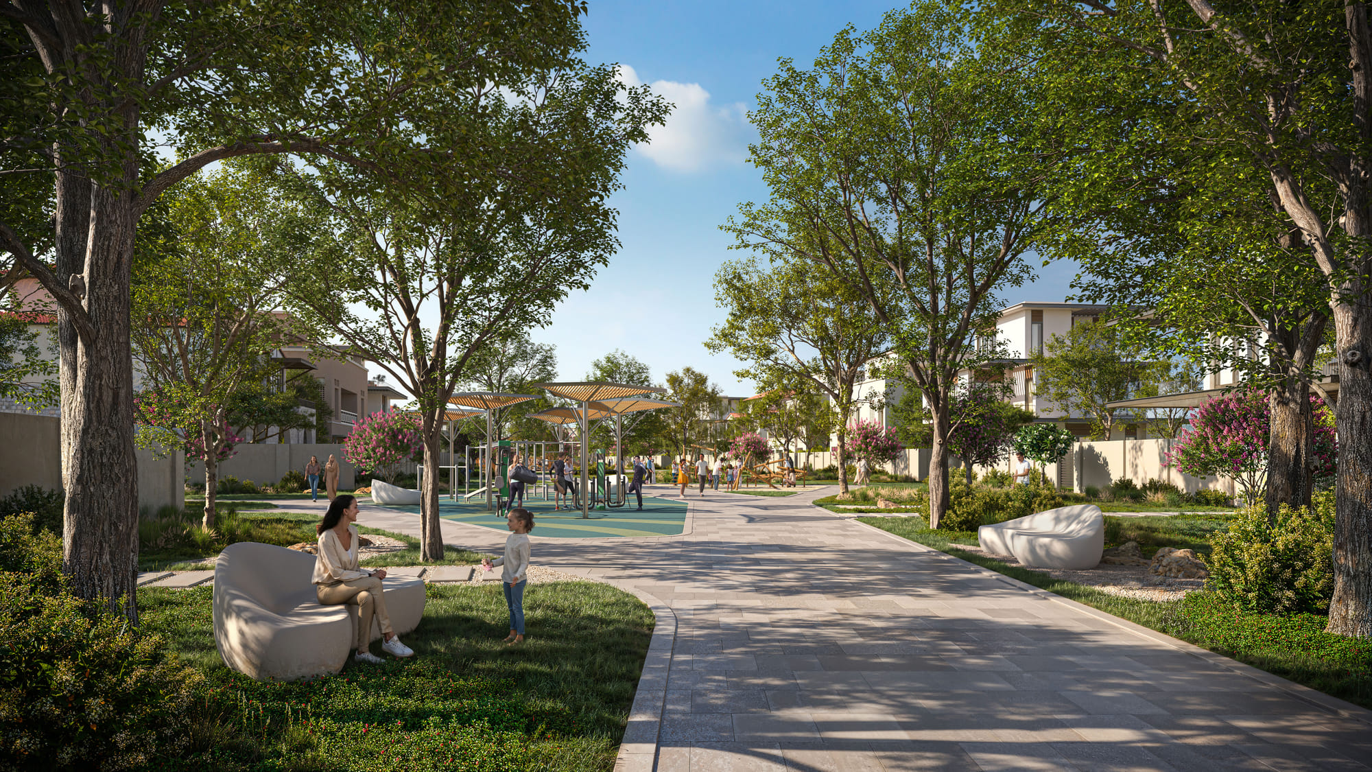 Modon's 'Wadeem' plots are located on Hudayriyat Island in Abu Dhabi.  