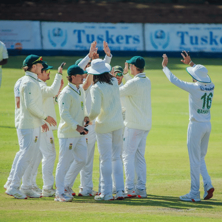 South AFrica win by an innings and 236 runs.