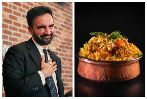  Zohran Mamdani is in the news for not just for his political ambitions but by the way he eats his biryani