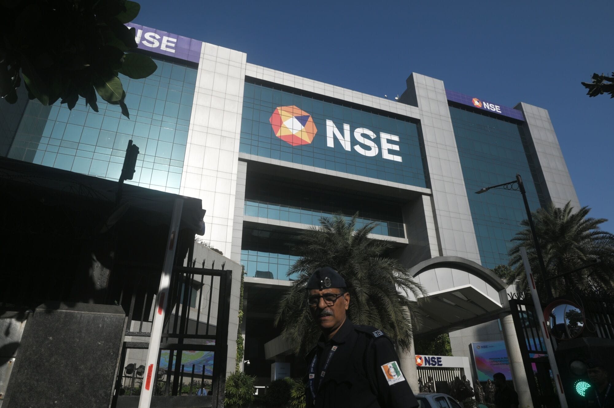 Listing ceremony for Hexaware Technologies, India’s first billion-dollar float of the year.