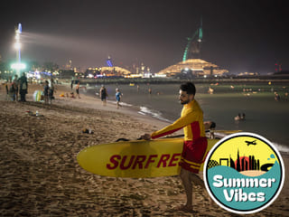 5 best night beaches in Dubai and Abu Dhabi for summer swimming