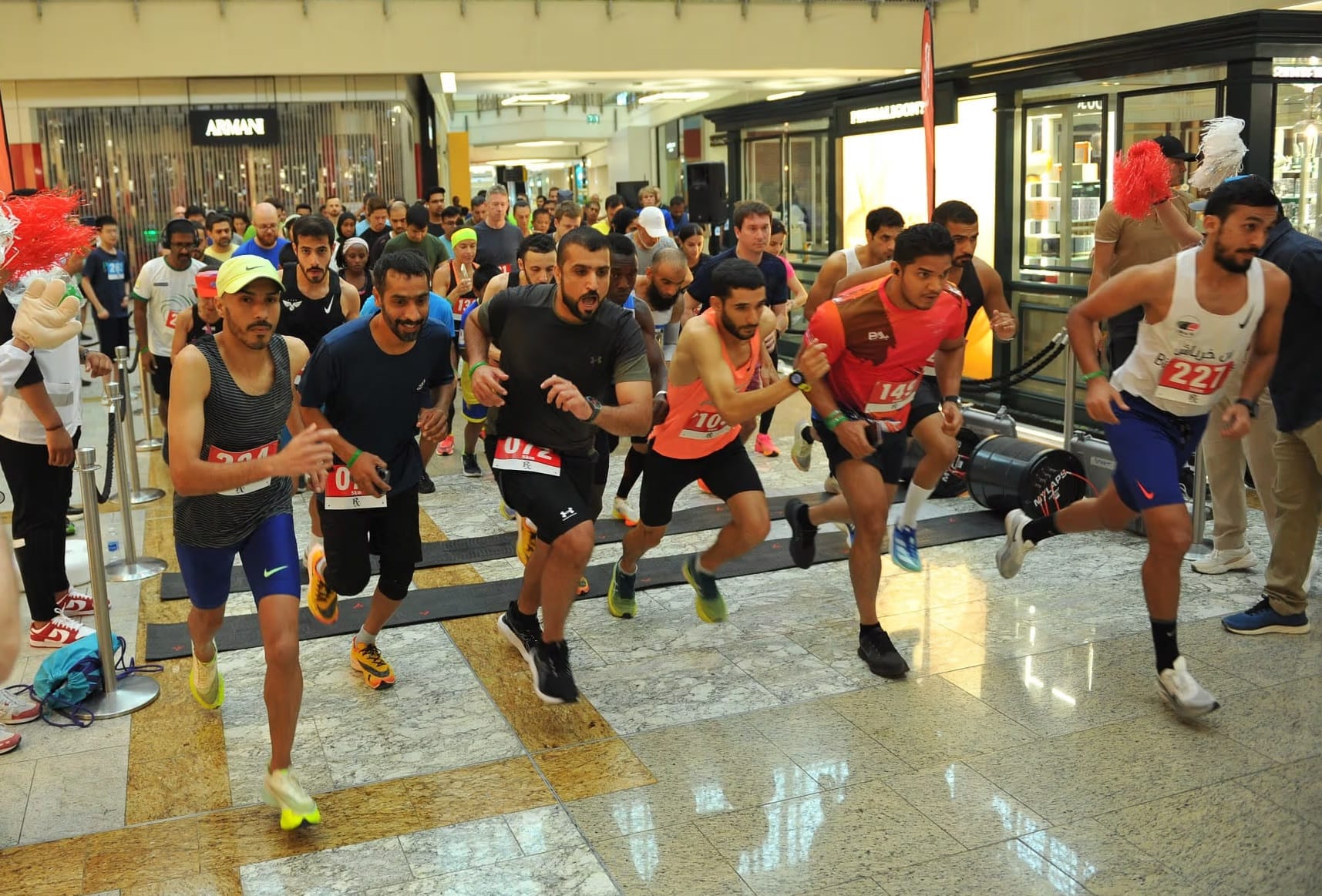 The eight-race Mall run will begin this weekend at Mirdiff City Centre and will be wrapping up on September 14 at Dubai Hills Mall.