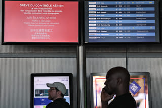 Several flights cancelled as French air traffic controllers' strike hits Europe summer travel