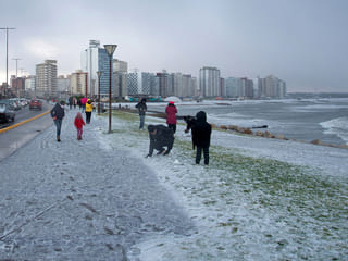 Why is it so cold in Argentina, Chile, and Uruguay?