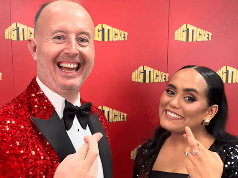 Big Ticket’s popular hosts, Richard and Bouchra