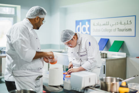 Students at the Dubai College of Tourism can now complete their degrees in UK