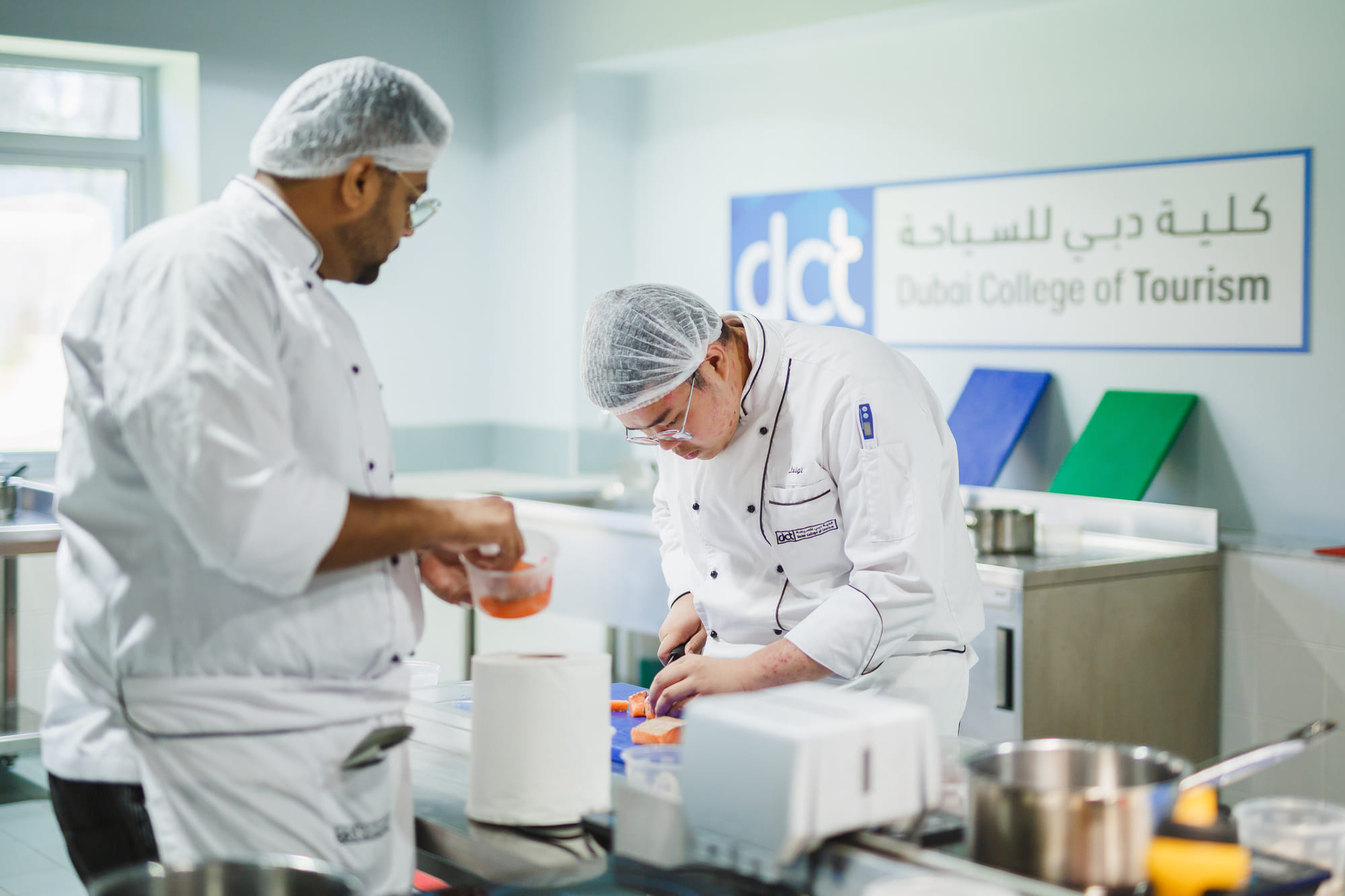 Students at the Dubai College of Tourism can now complete their degrees in UK