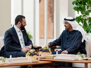 UAE President receives Syrian President