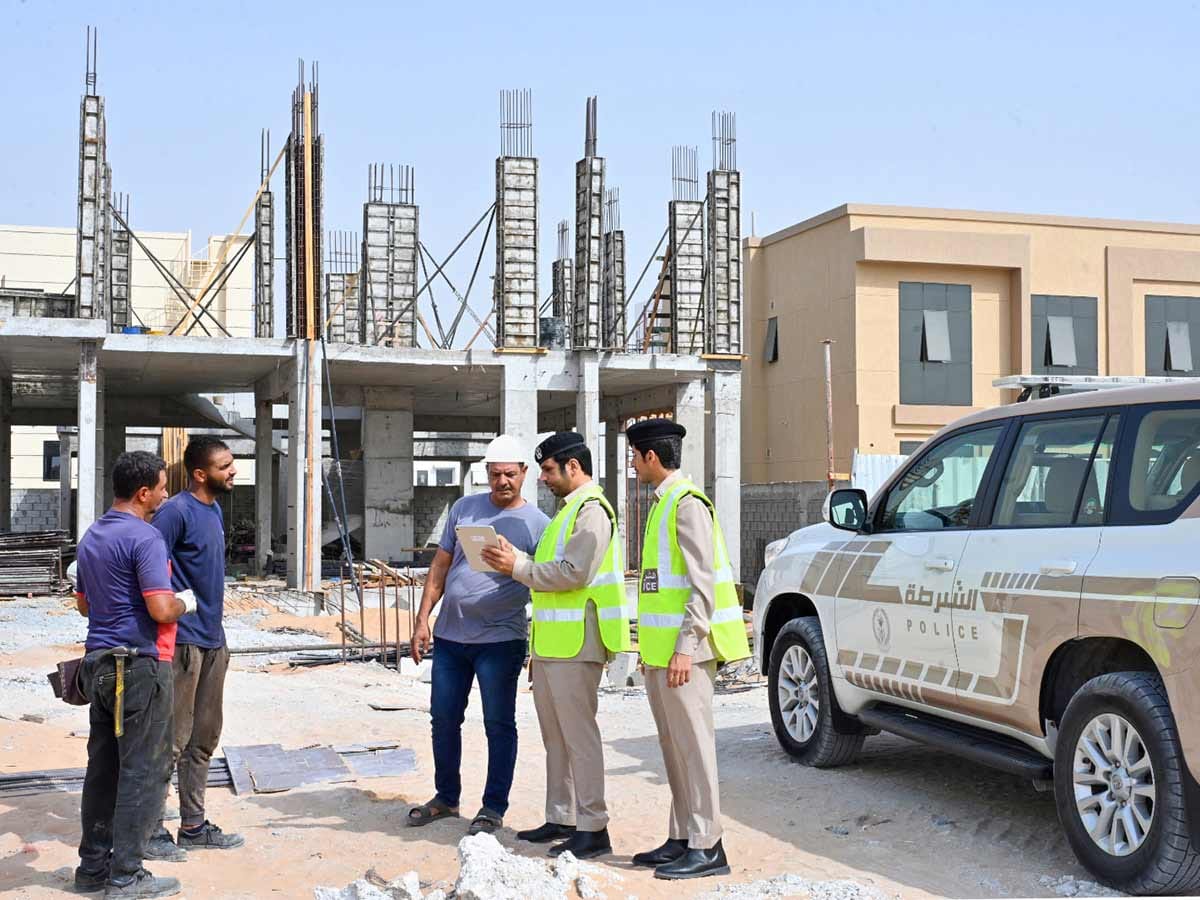 Sharjah construction site 