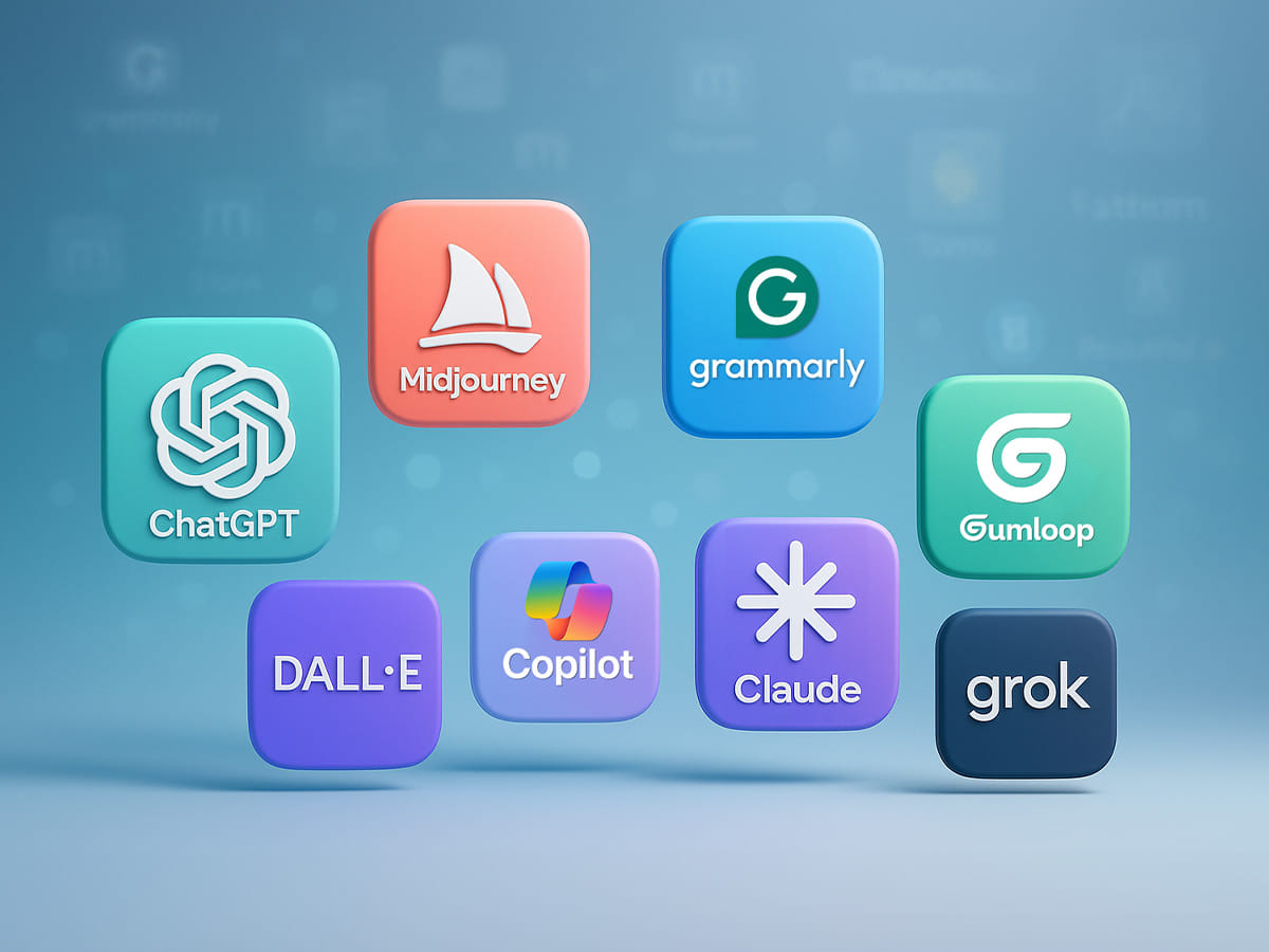 Some of the leading AI tools. But there's so much more left to explore... they're out there to help enhance your life.