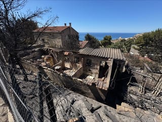 Wildfire hits France, dozens of homes lost