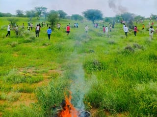 Indian Air Force plane crashes in Rajasthan