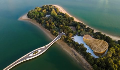 A view of Noor Island in Sharjah. Sharooq on Wednesday announces to launch summer campaign inviting residents and tourists to visit stunning destinations in the emirate. 