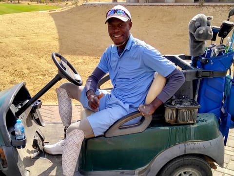 From sleeping on streets to multiple amputations to golfing success; Issa Nlareb's incredible journey