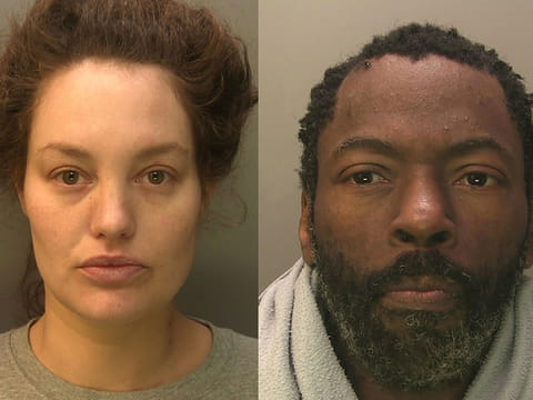 This undated handout photo issued by Metropolitan Police on Monday July 14, 2025 shows Constance Marten and Mark Gordon. 