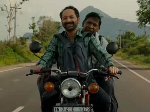 Fahadh Faasil and Vadivelu in Maareesan. 