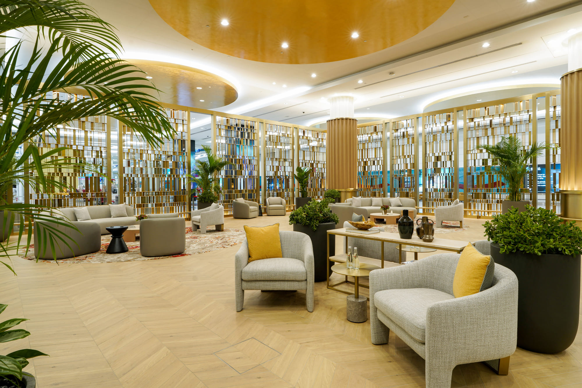 Emirates First, an exclusive airport experience for First Class customers at T3, DXB. 