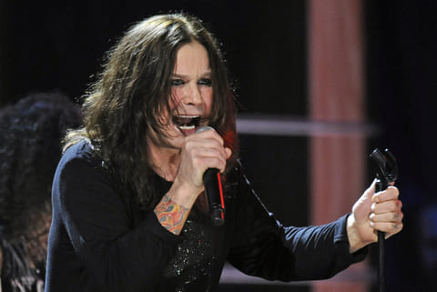 Ozzy Osbourne performs at the 25th Anniversary Rock & Roll Hall of Fame concert on Oct. 30, 2009, in New York. 