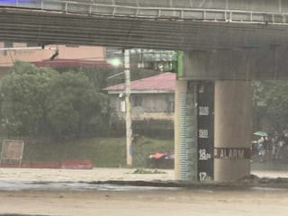 Philippines' Wawa Dam, Marikina River overflow: 'Hope it doesn't rain anymore'