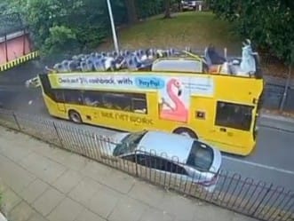 A screengrab from the video