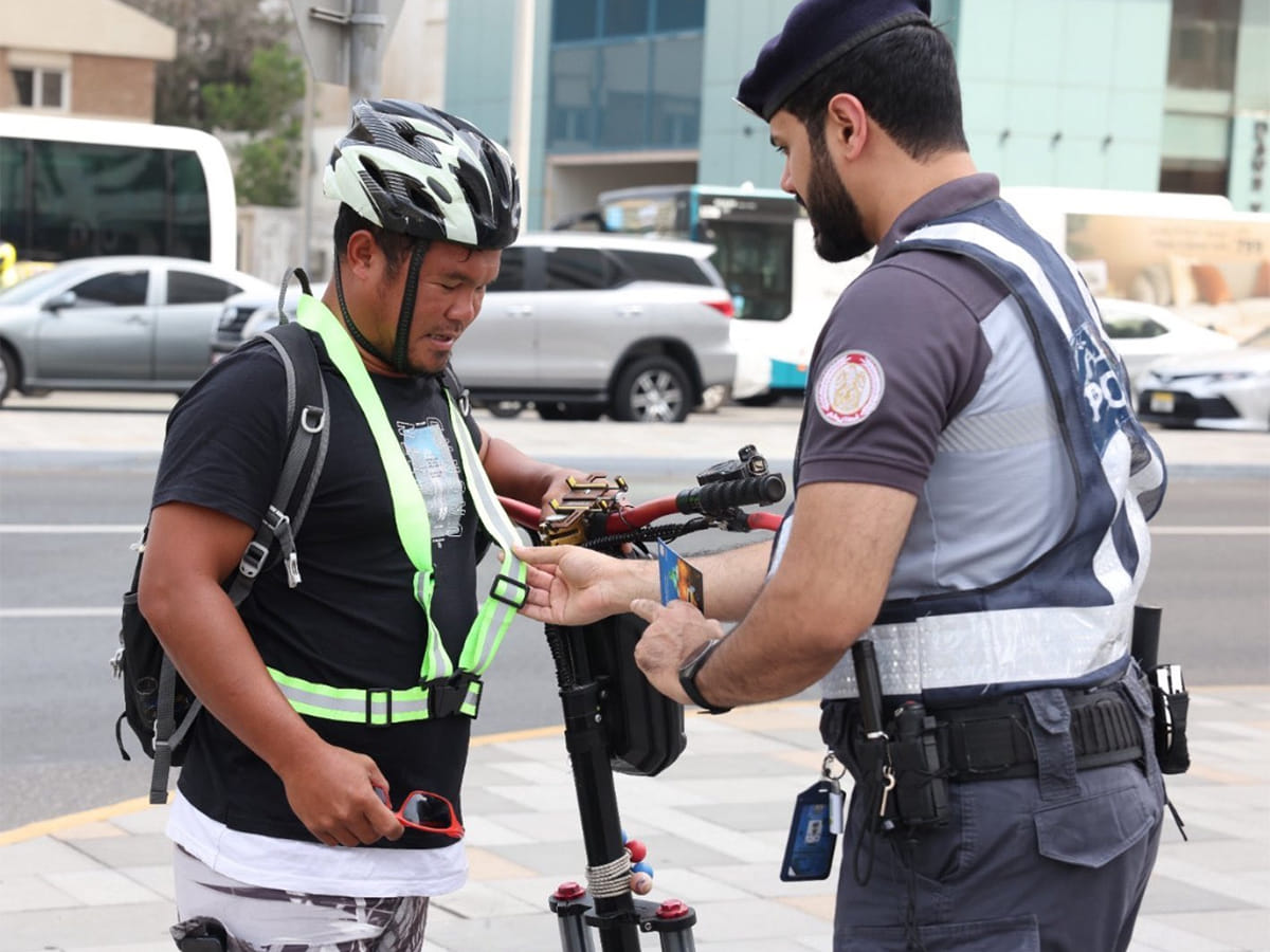 Abu Dhabi Police launch e-scooter safety campaign 