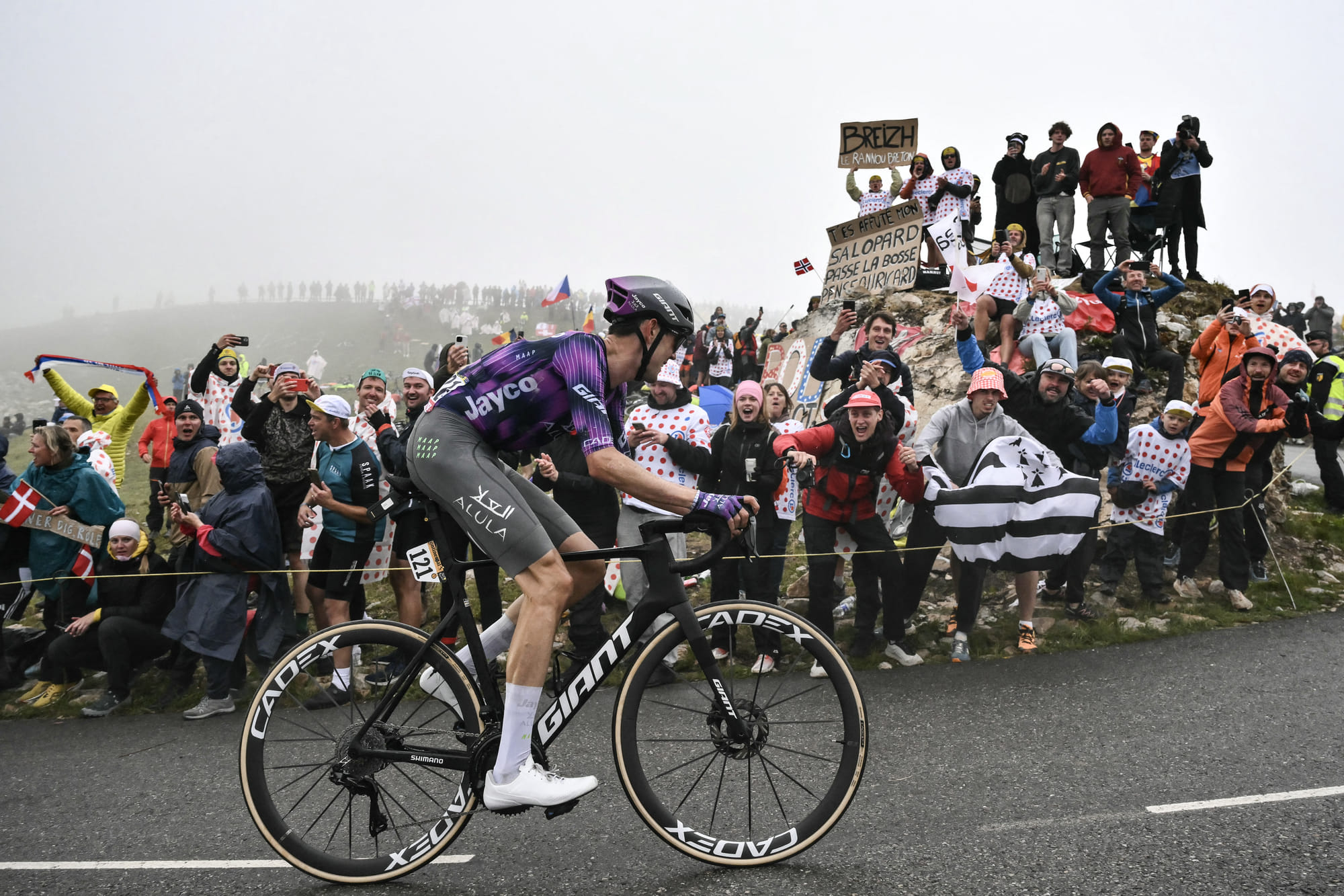Australian Ben O'Connor won stage 18 of the Tour de France with a world class climb over three Alpine mountains on Thursday as Tadej Pogacar extended his race lead on Jonas Vingegaard.